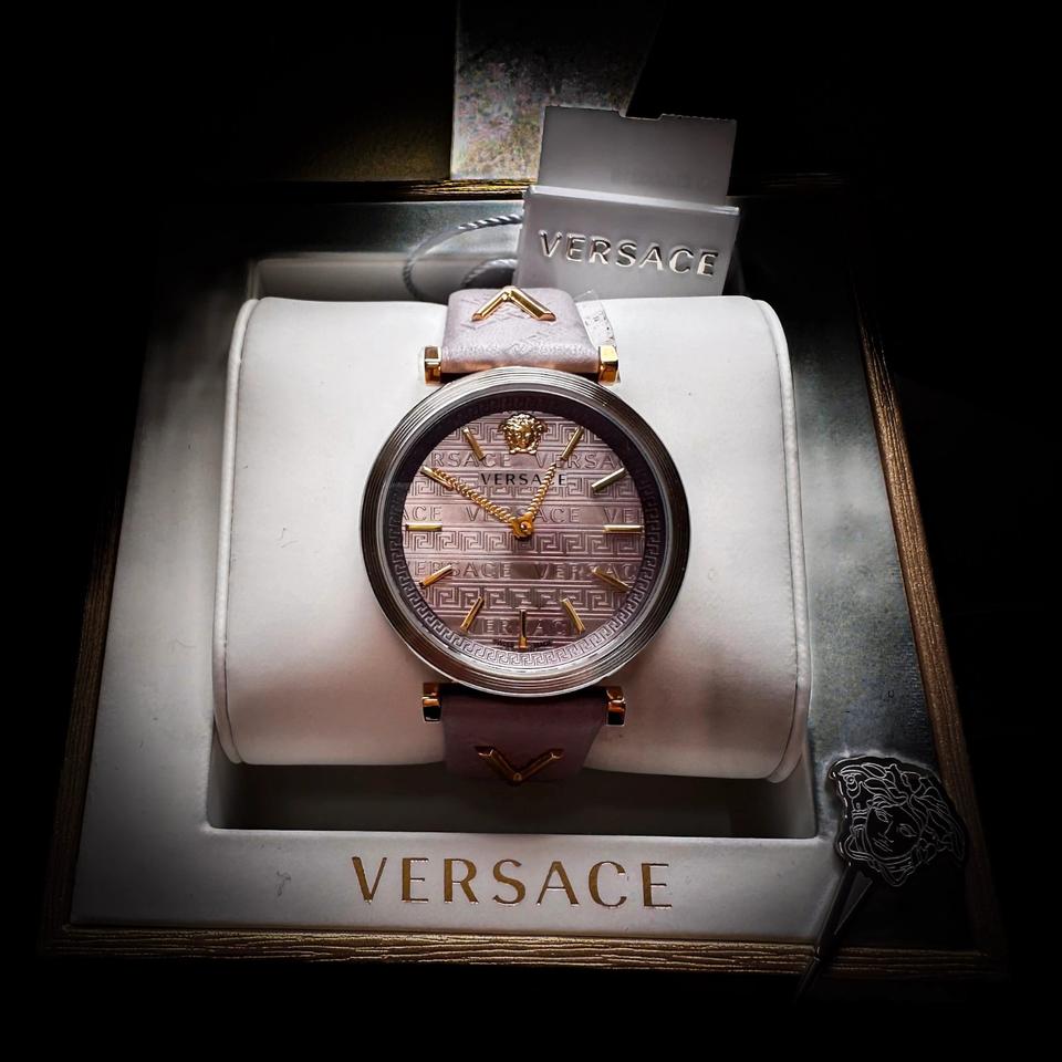 Versace Mainline Uhr V-Twist Medusa Baroque Greca Swiss