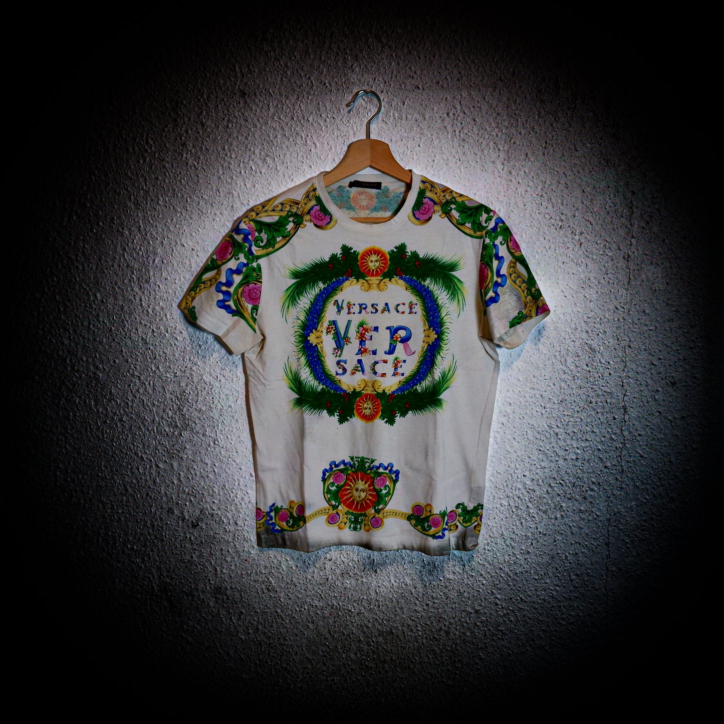 Versace Mainline T-Shirt Miami Print