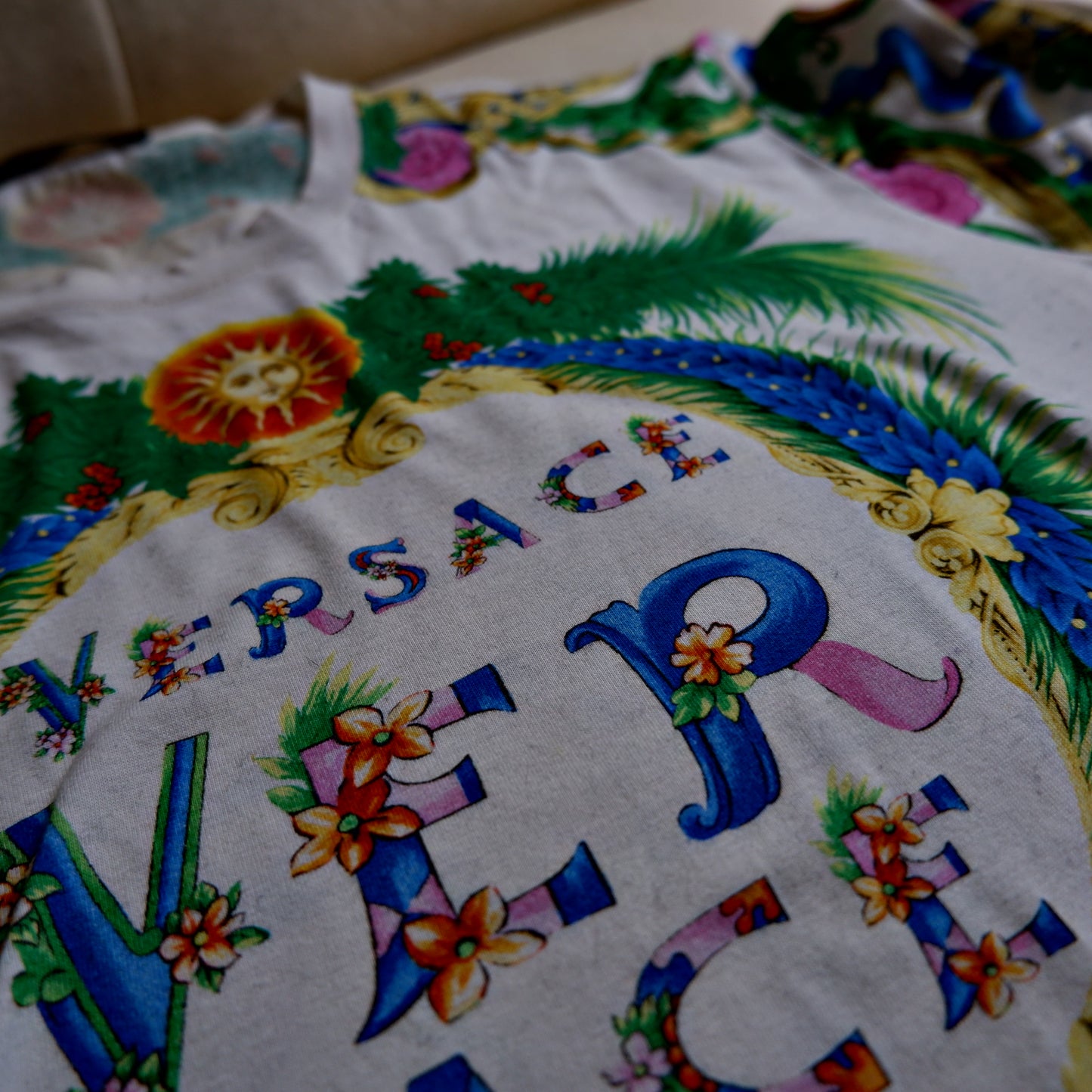 Versace Mainline T-Shirt Miami Print