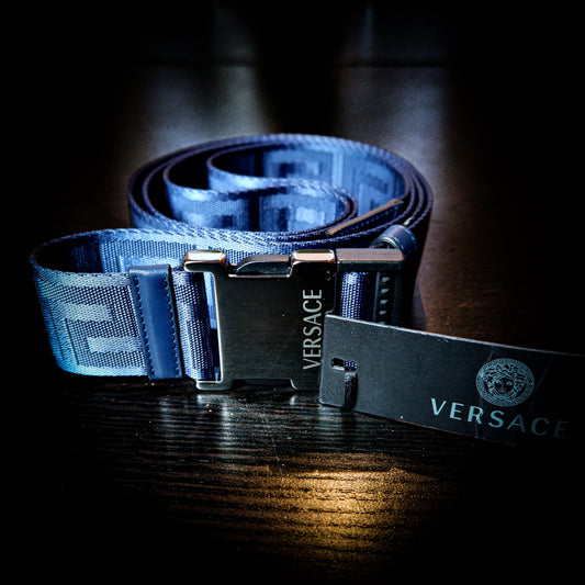 Versace Mainline Greca Ribbon Gürtel